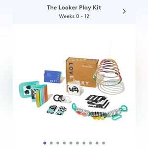 Lovevery “The Looker” playkit, 0-3 months